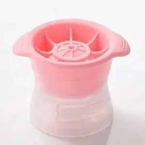 Forma de Gelo Bola Rosa Emilar