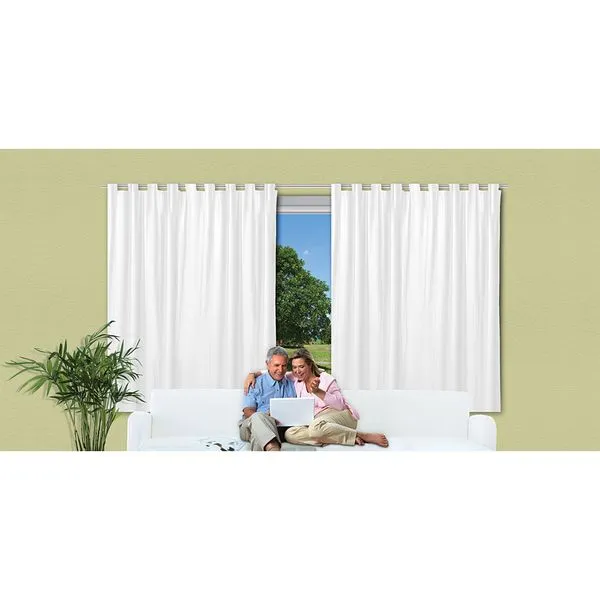 Blackout para Varão Dupla Face 280x240cm Vida Pratika Branca