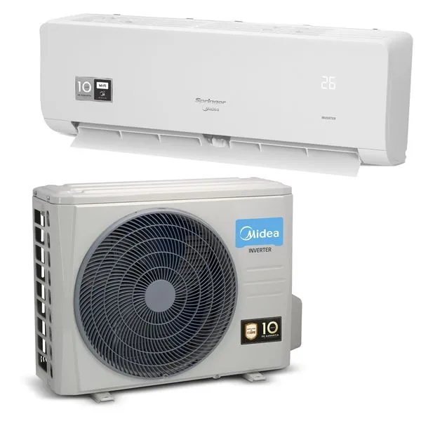Ar Condicionado Split 9000BTU Springer Midea Xtreme Save Connect Inverter Branco 220V