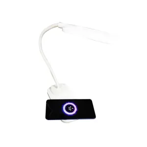 Luminaria de Mesa Led Carregador Induçao Celular Touch Artic Bivolt