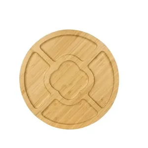 Petisqueira Bambu Euro Home 5 Divisórias
