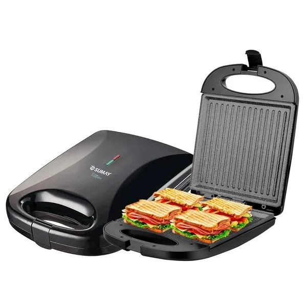 Sanduicheira Super Grill Sumay Preta 127V