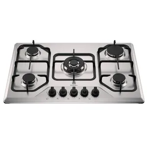 Cooktop à Gás Electrolux 5 Bocas Multi Chama Mesa Inox KE5XC Bivolt