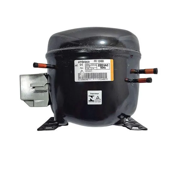 Compressor Embraco Potencia 1/3+ 220v/60 Gás R134a Ffi12hbx 220v