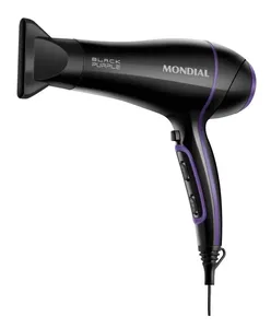 Secador de Cabelos Black Purple Mondial SCN-01 127V
