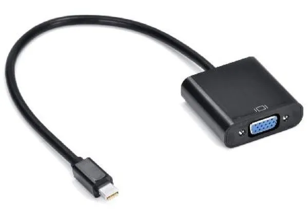 Cabo ADAPTADOR/CONVERSOR Mini Displayport para para VGA Femea 30 CM