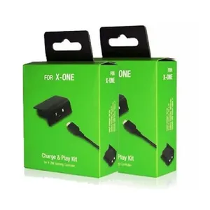 Kit com 2 Baterias Recarregáveis Cabo USB Controle Xbox One