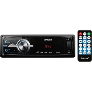 Som Automotivo Amvox ACR1000 MP3 FM Entradas USB SD Auxiliar