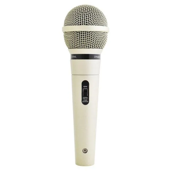 Microfone Mud-515 Metal Dinamico Cabo 5 Metros By Carol
