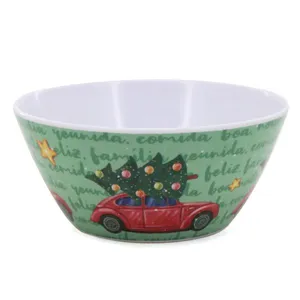 Bowl Natalino 600Ml Cazza Verde