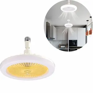 Luminária Ventilador de Teto Luz LED Quarto Sala Iluminação - Silencioso, Moderno e Elegante