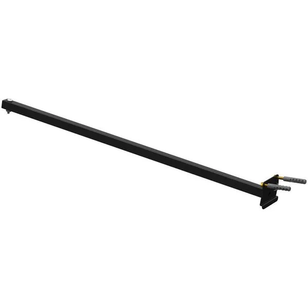 Suporte Refletor Parede Braço Inclinado 70 Cm - Preto