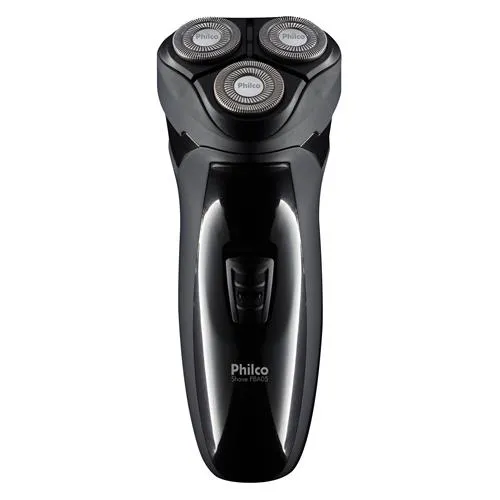 Barbeador Elétrico 3 Cabeças Philco com Lâminas Duplas e Aparador Shave PBA05 Bivolt