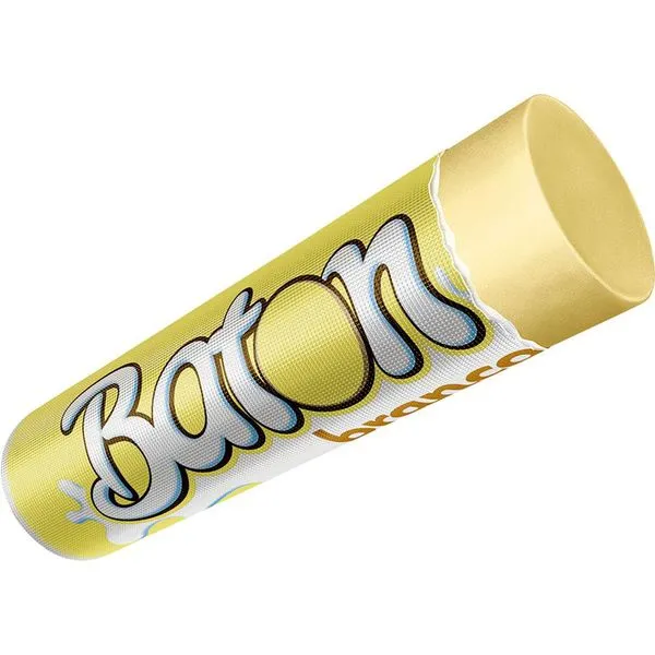 Barra de Chocolate Baton Garoto 16g ao Leite Barra de Chocolate Baton Garoto 16g Branco