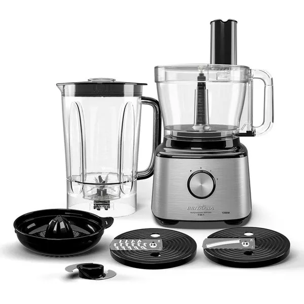 Multiprocessador Britânia Multifunções 5 em 1 1300W BMP2000 220V