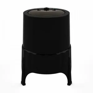 Tanquinho Mueller Plus 4.5Kg SemiautomáticoTimer Preto / 220V