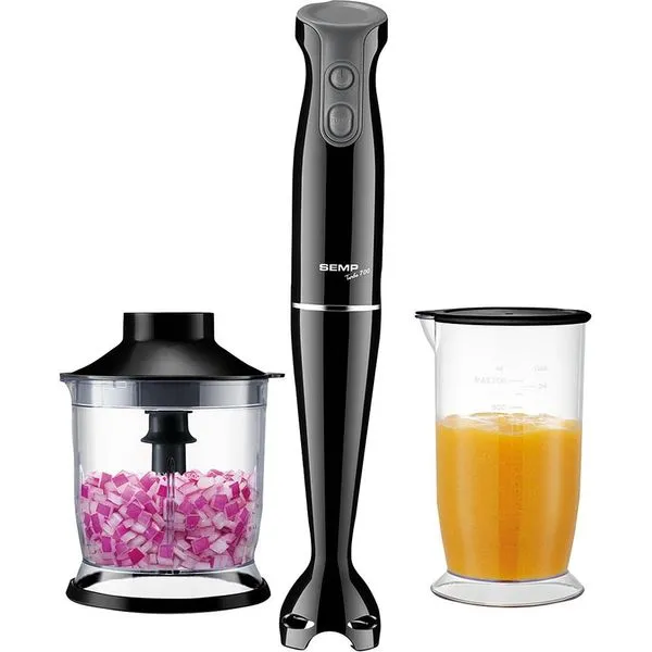 Mixer com Mini Processador Semp 2 em 1 MX6018PR1 Preto 127V