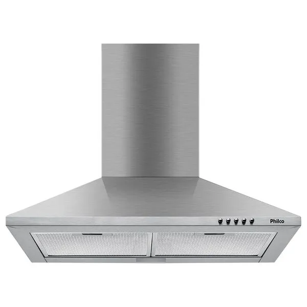 Coifa Pirâmide Philco 60cm Inox Depurador e Exaustor PCO62I 220V