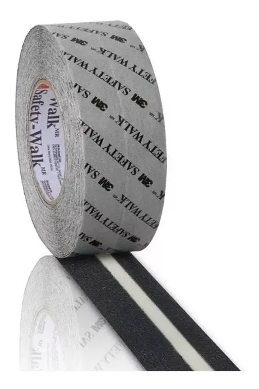 Fita Antiderrapante Safety Walk Neon 50mm X 20m Cor Preto Fosforescente