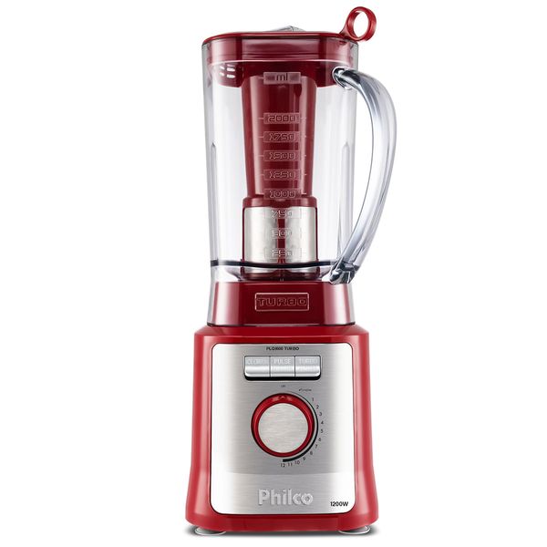 Liquidificador Philco PLQ1600V Turbo 1200W Easy Smart 3L 127V
