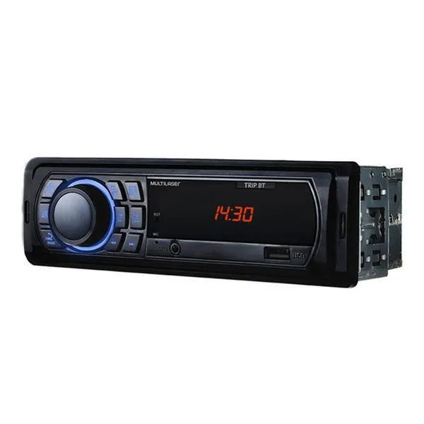 Som Automotivo Multilaser MP3 Player - Rádio FM Bluetooth USB Auxiliar Trip BT P3344