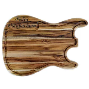 Tábua corte tradicional churrasco Guitarra Personalizada