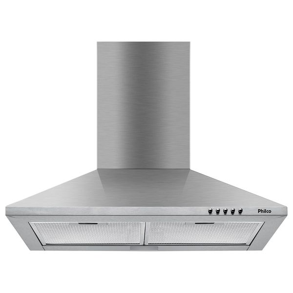 Coifa Pirâmide Philco 60cm Inox Depurador e Exaustor PCO62I 127V