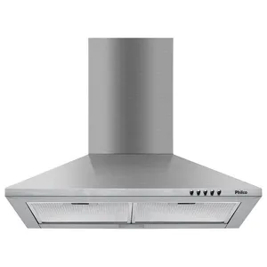 Coifa Pirâmide Philco 60cm Inox Depurador e Exaustor PCO62I 127V
