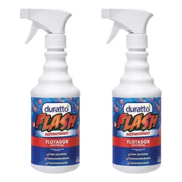 02 Und Limpador Superficies Flotador 500ml C/gatilho Duratto