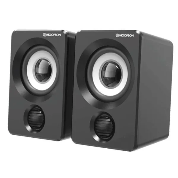 Caixa de Som 6W USB Hoopson CX-PC019 Preta