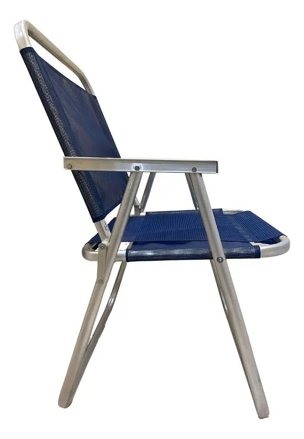 Cadeira De Praia Conforto Oversize 140kg Sanete Ronchetti