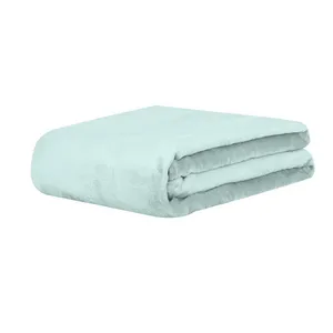 Cobertor Manta Super Soft 300g Casal 1,80mx2,20m Verde Menta Sonhare