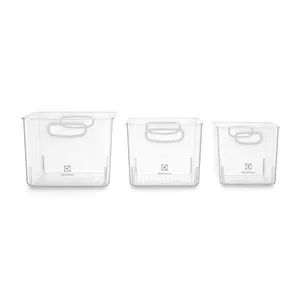 Kit Caixas Organizadoras Electrolux Experience 14,4 Litros Modular Não se aplica