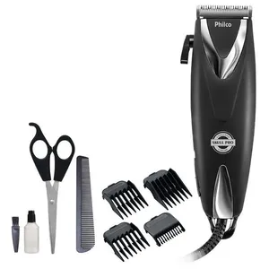 Cortador De Cabelos Philco PCR12CR Skull Pro Chrome 9 Em 1 220V