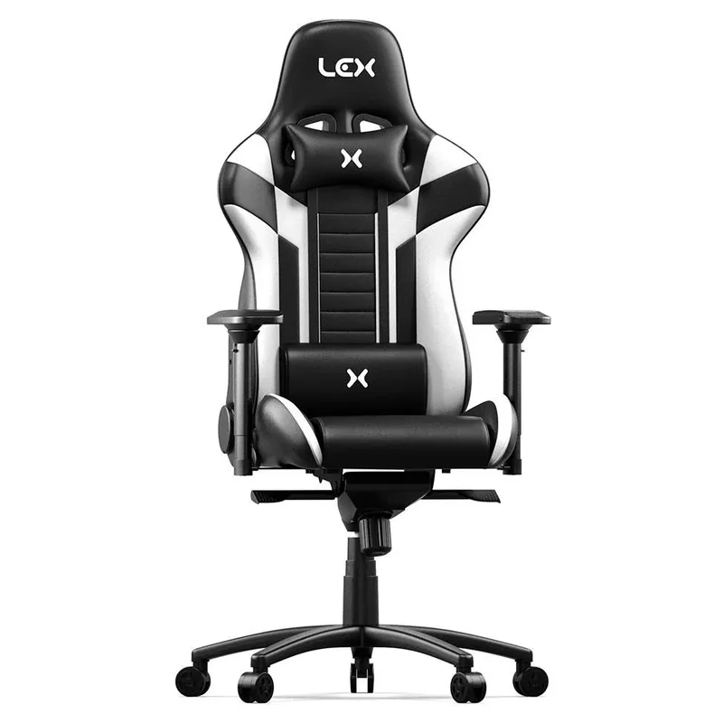 Cadeira Gamer Olympians Poseidon Preta E Branca