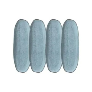 Conjunto de Travessas Ovais Rasas Grandes Porto Brasil Orgânico Breeze 36x13cm – 4 Peças