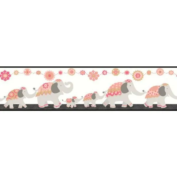 Faixa de Parede Waverly Kids Follow The Leader WK6897BD