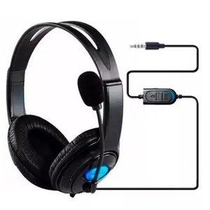 Fone De Ouvido Headset Estéreo Para Ps4 Playstation 4 com Microfone