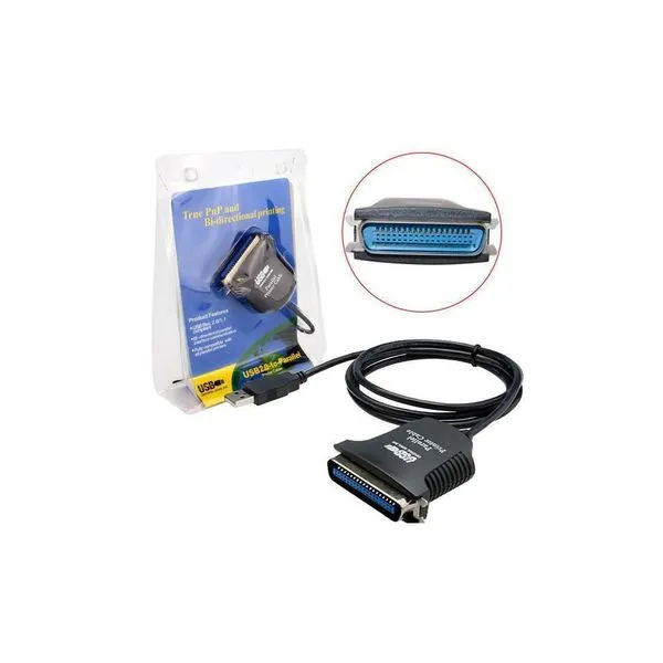 Adaptador Usb Femea Para Usb Macho Paralelo Bf-1284 Global