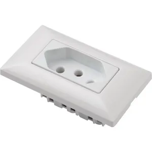 Conjunto para Movel 1 Tomada 2P T 10 A Tramontina Aria Branca