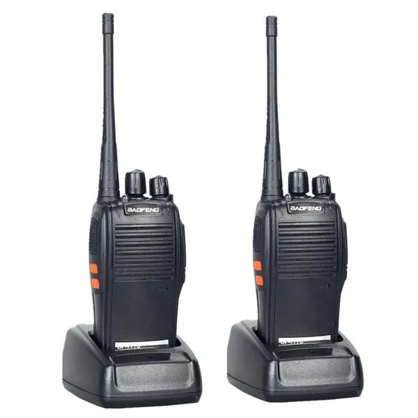 Rádio Comunicador Walk Talk 16 Canais com Fone De Ouvido - Baofeng