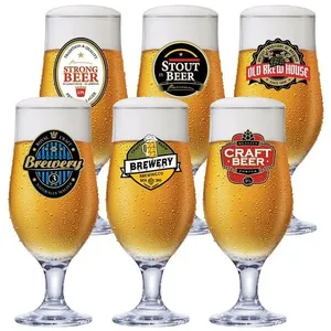 Conjunto de Taças para Cerveja Ruvolo Royal Beer 330 ml  6 Peças