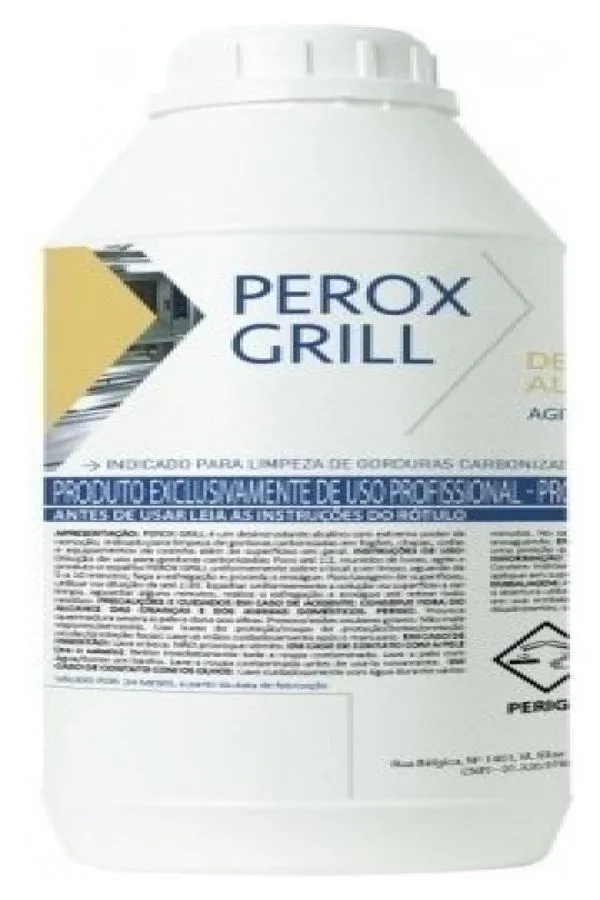 Perox Grill Kit Limpeza Gorduras Carbonizadas Limpa Forno