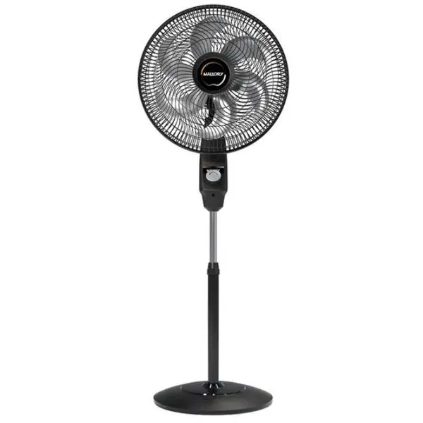 Vent 40cm Mallory Coluna Eolo - B94401701 Preto/grafite 110 Volts