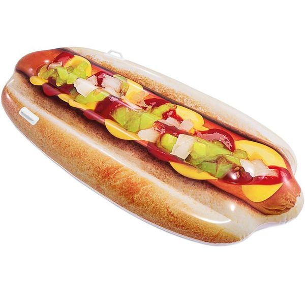 Colchão Inflável para Piscina Hotdog - Intex