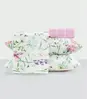 Jogo De Cama Solteiro Floral 200 Fios Lar e Lazer Bege UN / Bege