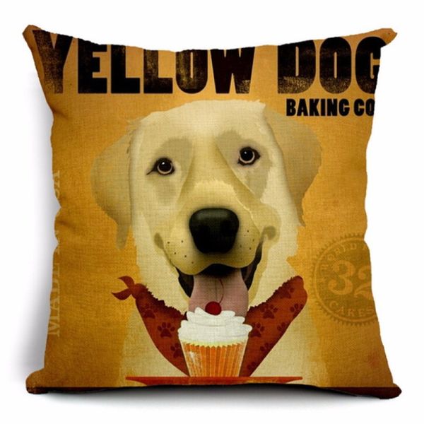Almofada Yellow Dog