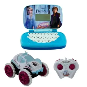 Kit Veiculo Giro Gelado - Frozen (8351) + Laptop Da Frozen - Bilingue (8303)