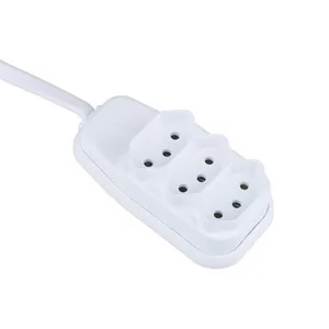Extensão 8m 2P+T Ilumi 17891 Branca