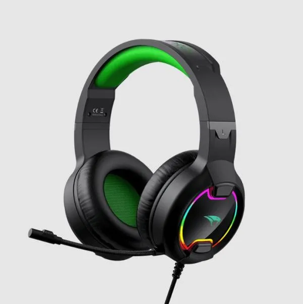 Headset Gamer Viper PRO RGB Mamba Vivensis - 403 PRETO/VERDE